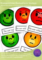 Vorschau - Präsentationen/Tafelbilder - Classroom Management: Smileys zur Evaluation des Lernerfolgs / Klassenklimas - Deckblatt
