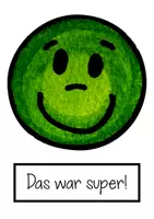 Vorschau - Präsentationen/Tafelbilder - Classroom Management: Smileys zur Evaluation des Lernerfolgs / Klassenklimas - Seite 1