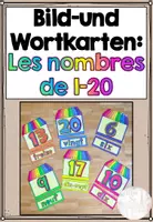 Aperçu - Feuilles d'exercices - Les nombres (1-20) - Page de couverture