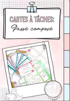 Aperçu - Cartes d'exercices - Cartes à tâches: Passé composé - Page de couverture