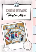 Aperçu - Présentation / Support pour le tableau - Bild-und Wortkarten: Le verbe "être" (Cartes d'image) - Page de couverture