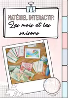 Aperçu - Feuilles d'exercices - (Digitales) Materialpaket: Les saisons et les mois (+ les jours) - Page de couverture
