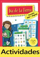 Aperçu - Feuilles d'exercices - Día de la Tierra - Page de couverture