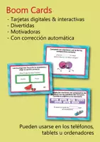 Aperçu - Cartes d'exercices - El Comparativo (Boom Cards) - Page 1