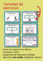 Aperçu - Cartes d'exercices - El Comparativo (Boom Cards) - Page 3