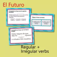 Aperçu - Cartes d'exercices - El Futuro: (Boom Cards) - Page 3