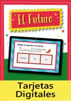 Aperçu - Cartes d'exercices - El Futuro: (Boom Cards) - Page de couverture