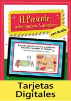 Aperçu - Cartes d'exercices - El Presente (Boom Cards) - Page de couverture