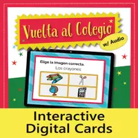 Aperçu - Fichier audio - La Escuela (Boom Cards) - Page 1