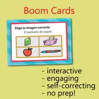 Aperçu - Fichier audio - La Escuela (Boom Cards) - Page 2