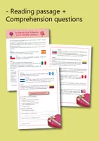 Aperçu - Feuilles d'exercices - San Valentín en el Mundo Hispano: Leseverstehen + Landeskunde - Page 3