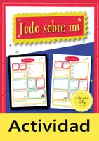Aperçu - Feuilles d'exercices - Todo sobre mí - Page de couverture
