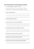 Aperçu - Tests - Test El Nuevo Mundo y el descubrimiento de América - Page 2