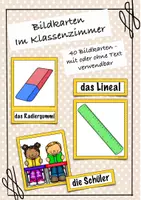 Vorschau - Poster - Bildkarten - Im Klassenzimmer - Deckblatt