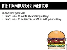 Aperçu - Préparation de séance / Séance complète - How To Write An Essay - BURGER METHOD - Page 2