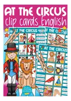 Vorschau - Aufgabenkarten - at the circus Klammerkarten Englisch - Deckblatt