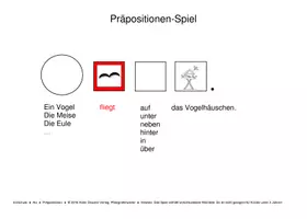 Vorschau - Spiele - Präpositionen-Spiel - Deckblatt