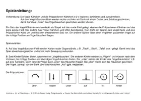 Vorschau - Spiele - Präpositionen-Spiel - Seite 1