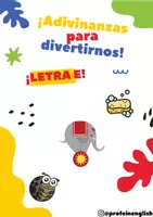 Vista previa - Juegos / Gamificación - ¡Adivinanzas Letra E! - Portada