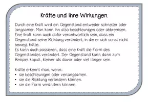 Vorschau - Arbeitsblätter - Sparpaket Kräfte und ihre Wirkungen - Seite 2