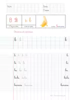 Aperçu - Feuilles d'exercices - J'apprends à écrire en cursive: les lettres et les mots - Page 3