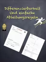 Vorschau - Arbeitsblätter - Differenzierbarkeit und einfache Ableitungsregeln (mit Lernvideo) - Deckblatt
