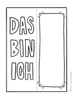 Vorschau - Arbeitsblätter - Das bin ich Lapbook, Ethik Grundschule, Ethik Das bin ich - Seite 1