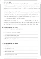 Vorschau - Arbeitsblätter - Passive Voice - Seite 3