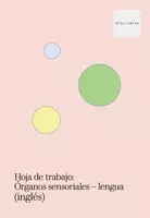 Vista previa - Hojas de trabajo - Hoja de trabajo: Órganos de los sentidos - Lengua (inglés) - Portada