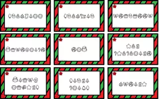 Vorschau - Arbeitsblätter - Christmas Vocabulary - Puzzle Task Cards - Seite 2