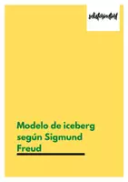 Vista previa - Hojas de trabajo - Modèle de l'iceberg selon Sigmund Freud (Francés) - Hojas de trabajo - Portada