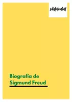 Vista previa - Hojas de trabajo - Biographie von Sigmund Freud - Hojas de trabajo - Portada