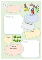 Vista previa - Manualidades / Dibujos para colorear - Se buscan árboles de plantilla de póster - Portada