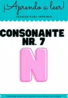 Vorschau - Arbeitsblätter - Iniciación a la lectura 7 - Letra N - Seite 1