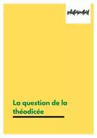 Vista previa - Hojas de trabajo - La question de la théodicée (Francés) - Hojas de trabajo - Portada