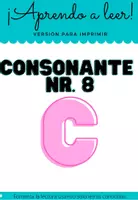 Vorschau - Arbeitsblätter - Iniciación a la lectura 8 - Letra C - Seite 1