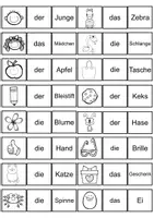 Vorschau - Spiele - Wortschatz und Artikel - Seite 1