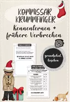 Vorschau - Arbeitsblätter - Kennenlernen von Kommissar Krummfinger (W) > Schneehausen - Deckblatt