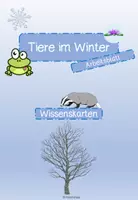 Vorschau - Arbeitsblätter - Tiere im Winter - Materialpaket - Deckblatt