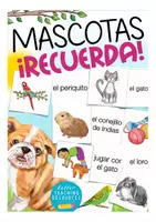 Vorschau - Spiele - Mascotas (Haustiere) RECUERDA Spanisch Spiel - Deckblatt