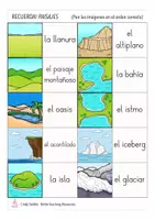 Vorschau - Spiele - paisajes y naturaleza Spanisch Recuerda Spiel - Seite 2