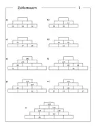 Vorschau - Arbeitsblätter - Mathe Training: Zahlenmauern - Seite 1