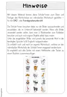 Vorschau - Arbeitsblätter - Bildwörterbuch Deutsch | DaZ | DaF | Wortschatz Grundschule - Seite 2