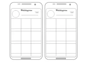 Vorschau - Arbeitsblätter - Holidaygram (Ferienauswertung à la Instagram) - Deckblatt
