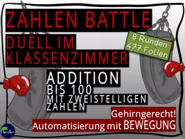Vorschau - Stundenentwürfe - Zahlen Battle - Addition bis 100 - Seite 2