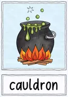 Aperçu - Cartes / Images - Halloween - 50 Flashcards for ESL Learners - Page 2