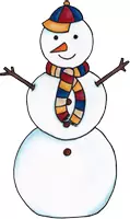 Vorschau - selbst erstellte Cliparts/Grafiken - Clipart Schneemann Freebie - Seite 2