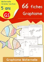 Aperçu - Feuilles d'exercices - 66 Fiches Graphisme Maternelle GS - Page de couverture