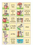 Vista previa - Juegos / Gamificación - preposiciones juego Español (RECUERDA!) - página 1
