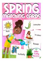 Vorschau - Spiele - spring Englisch Memory Frühling - Deckblatt